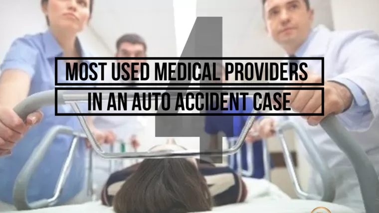 4 Most Used Medical Providers in An Auto Accident