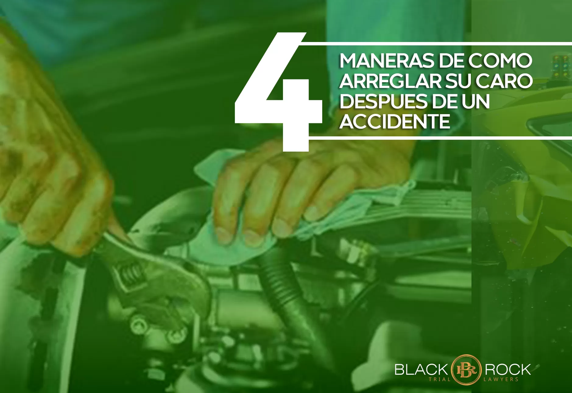 4 Maneras de Como Arreglar Su Carro Después De Un Accidente